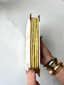 Combo Bíblia Média Lírio em Linho + placa pequena + Cartela de índice